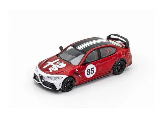 Alfa Romeo Giulia GTAm Rojo N 69 - Equipo DCT Die Cast - Escala 1/64