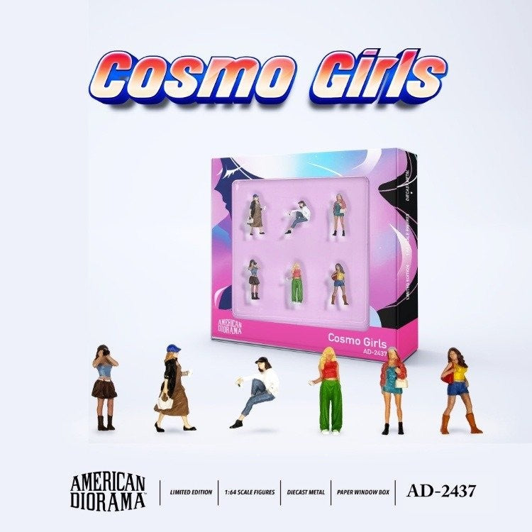 Cosmo Girls - American Diorama - Scala 1/64 AD-2437