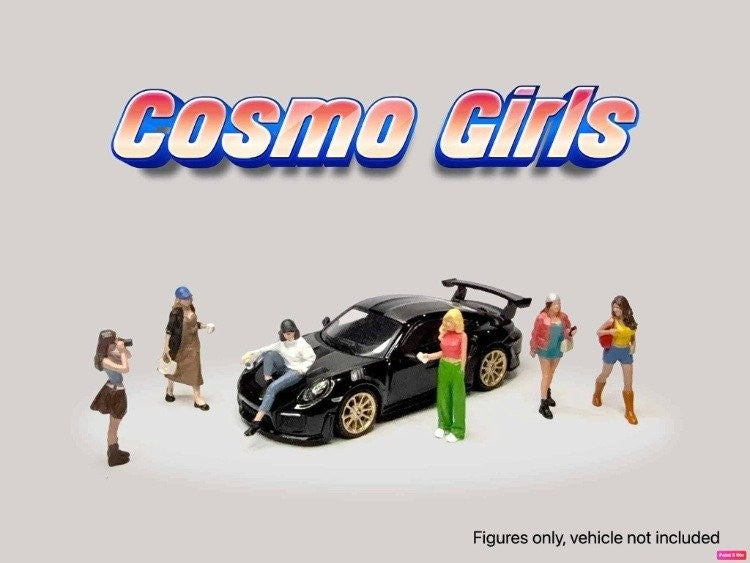 Cosmo Girls - American Diorama - Scala 1/64 AD-2437