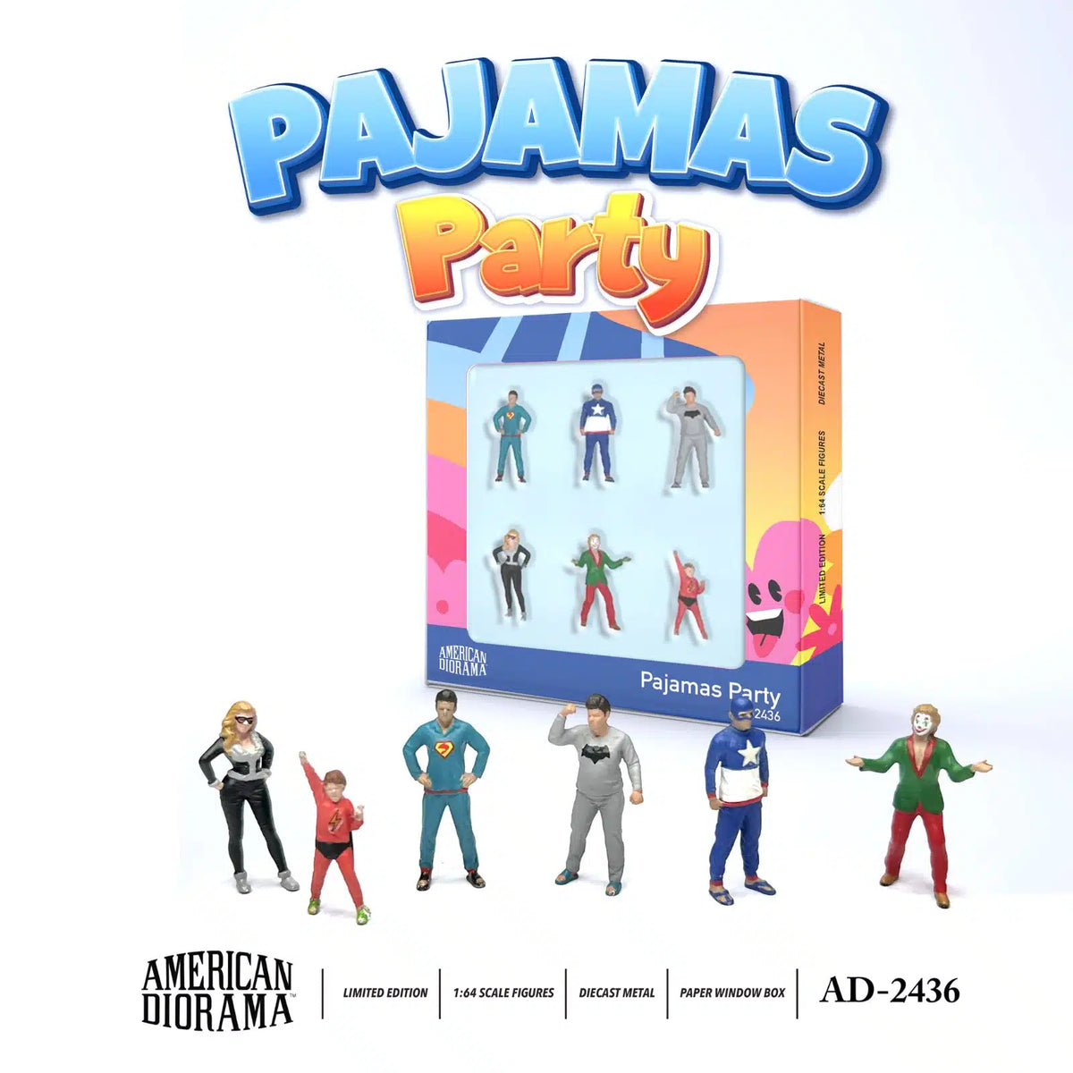 Pajamas Party - American Diorama - Scala 1/64 AD-2436