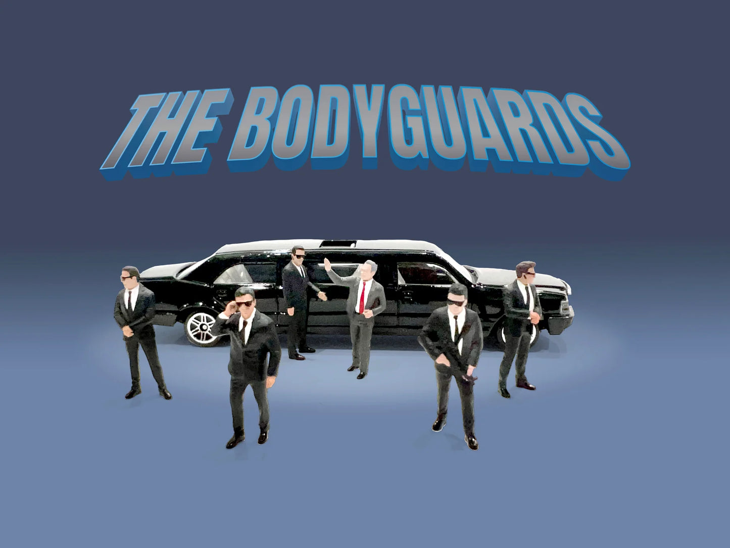 The Bodyguards - American Diorama - Scala 1/64 AD-2421