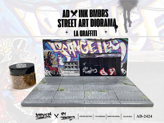 Street Art Diorama - LA Graffiti - American Diorama - Scala 1/64 AD-2424