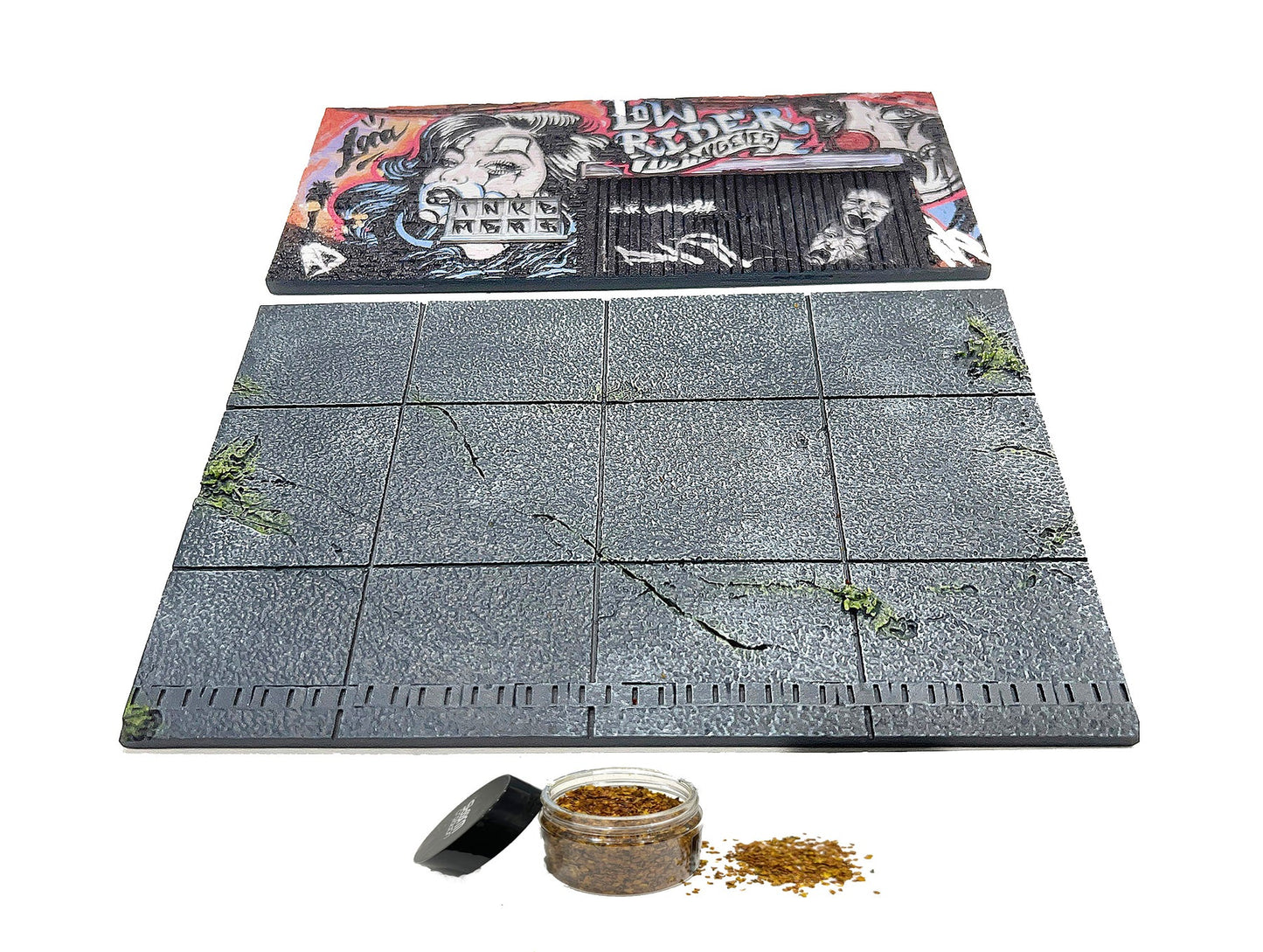 Street Art Diorama - LA Lowrider - American Diorama - Scala 1/64 AD-2423