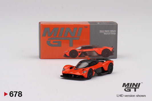 Aston Martin Valkyrie Maximum Orange - Mini GT - Scala 1/64 MGT00678