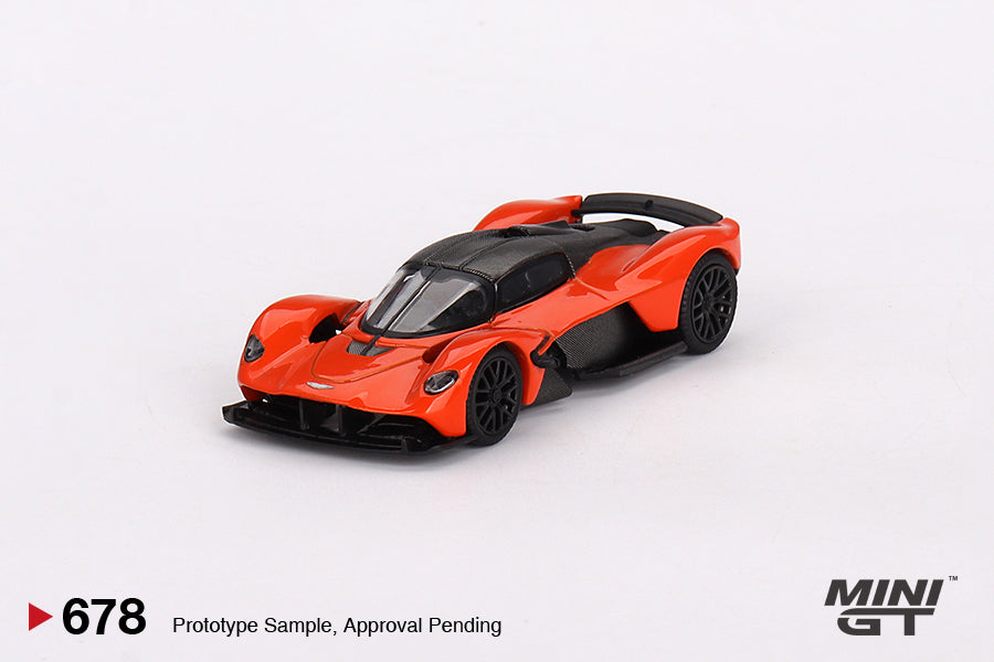 Aston Martin Valkyrie Maximum Orange - Mini GT - Scala 1/64 MGT00678