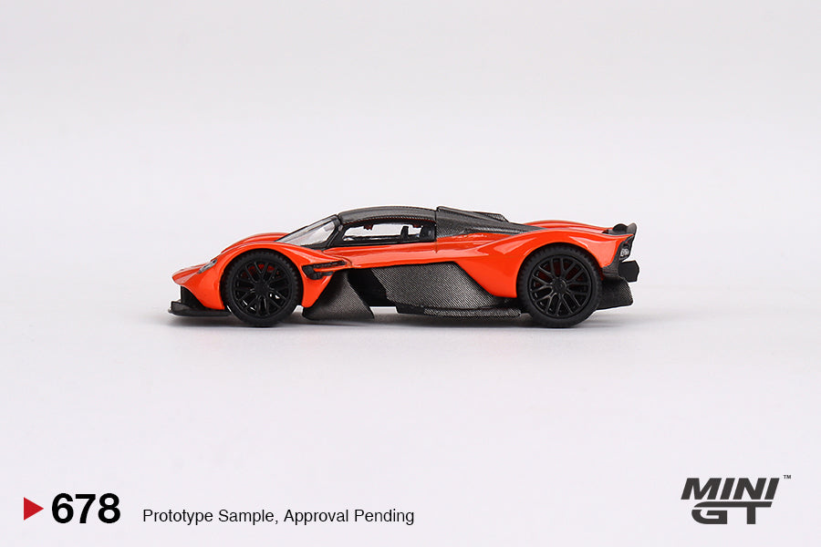 Aston Martin Valkyrie Maximum Orange - Mini GT - Scala 1/64 MGT00678