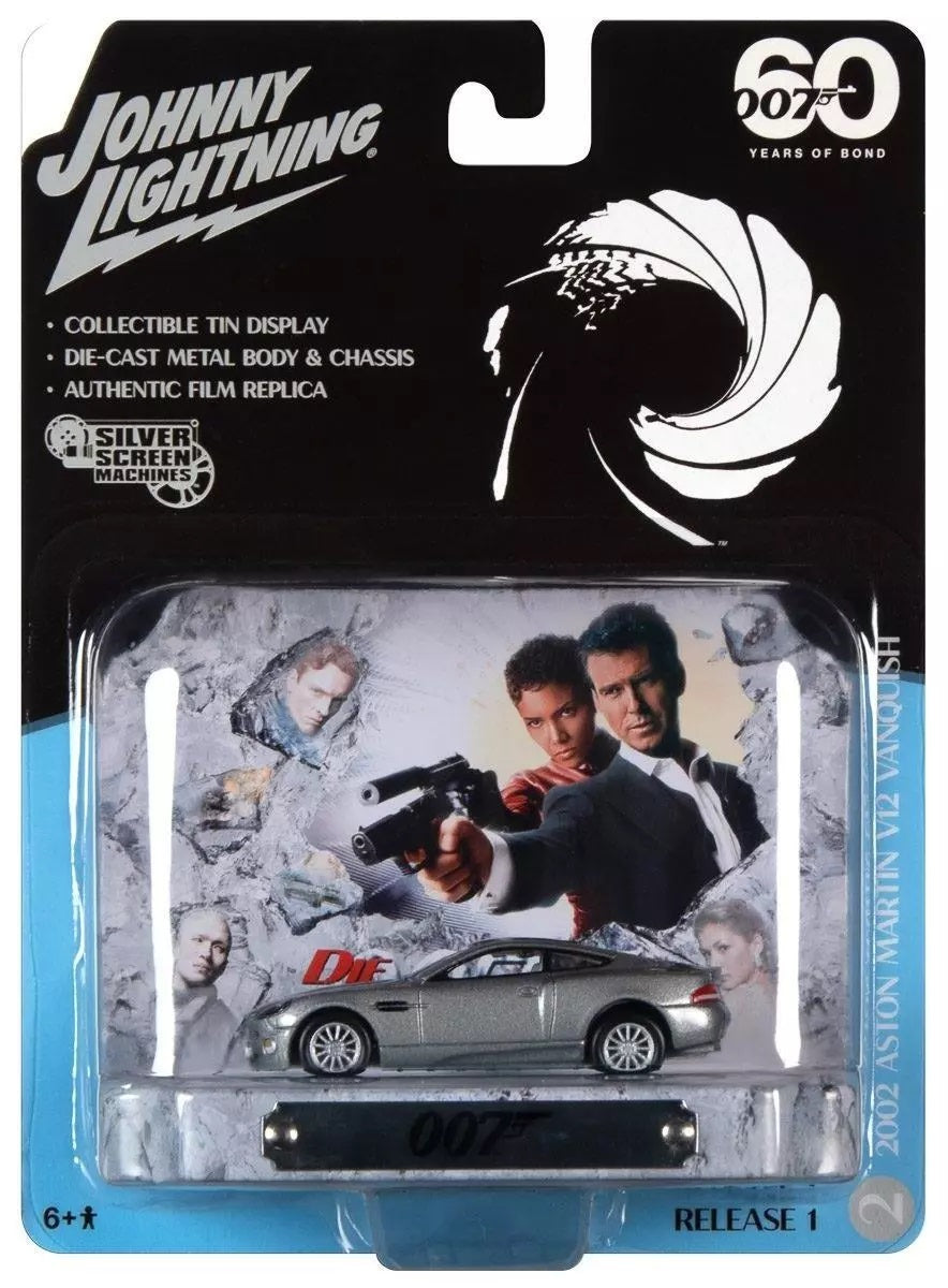 Aston Martin V12 Vanquish James Bond 007 "Die Another Day" - Johnny Lightning - Scala 1/64