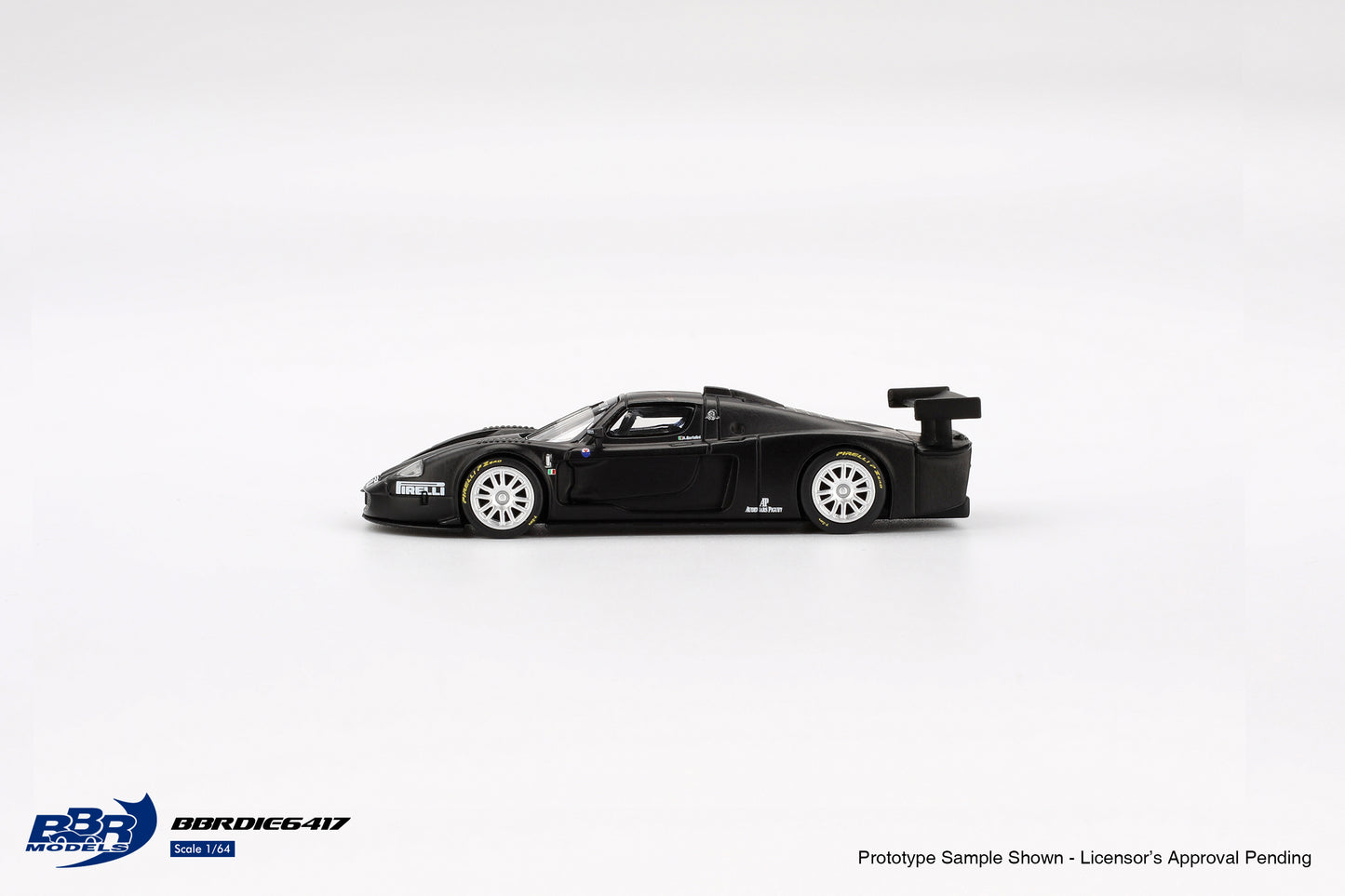 Maserati MC12 Competizione Test Fiorano 2004 - BBR Models - Scala 1/64 BBRDIE6417