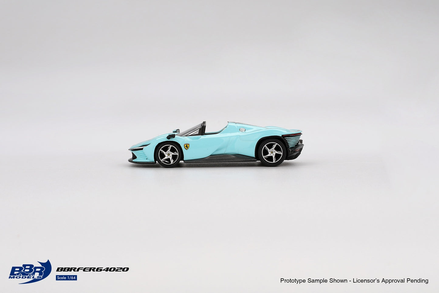 Ferrari Daytona SP3 Light Blue 2024 - BBR Models - Scala 1/64 BBRDIE64020 EAN