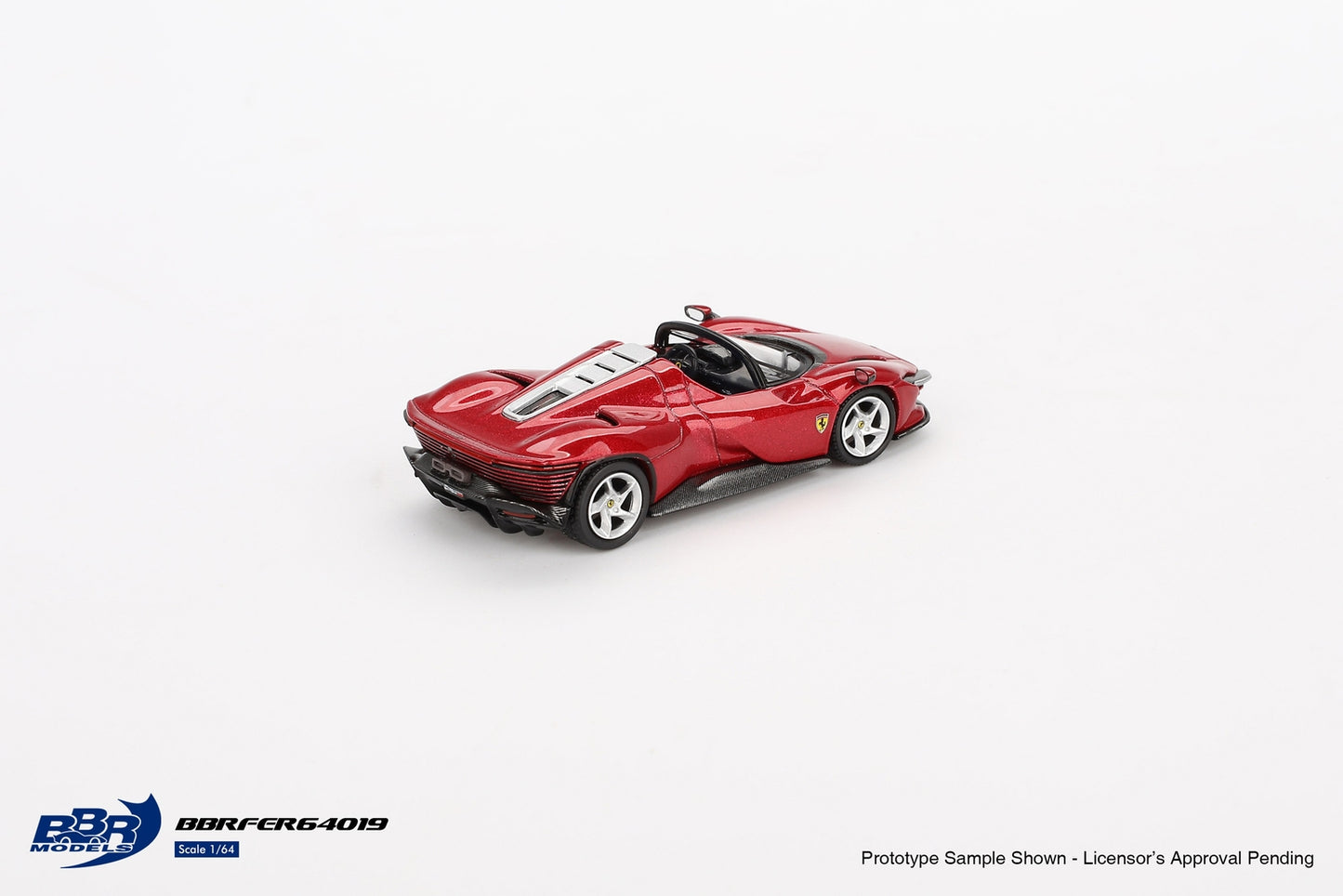 Ferrari Daytona SP3 Rosso Imola - BBR Models - Scala 1/64 BBRFER64019