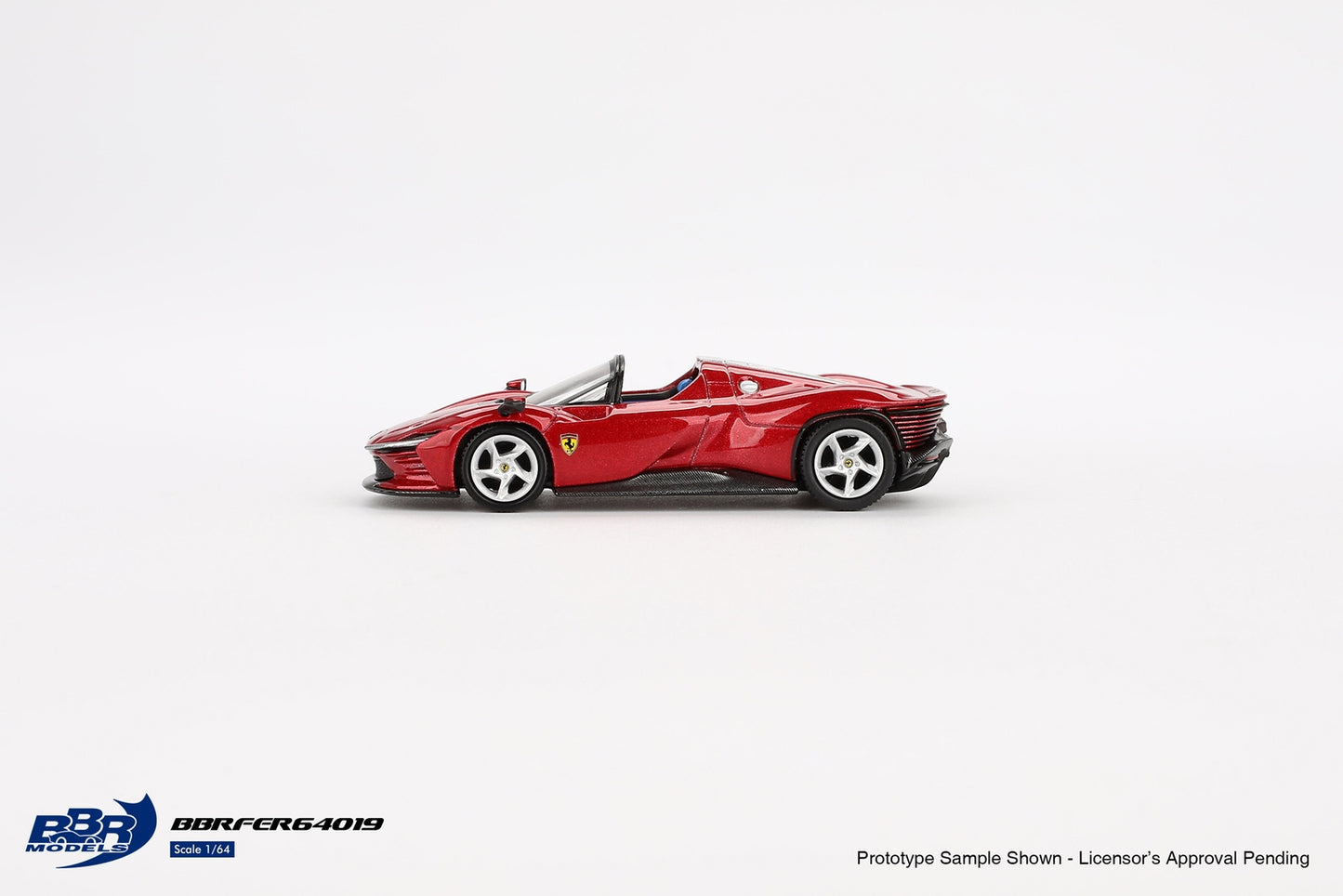 Ferrari Daytona SP3 Rosso Imola - BBR Models - Scala 1/64 BBRFER64019