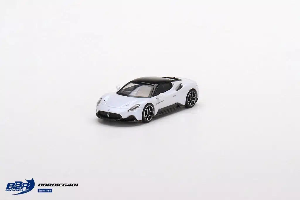 Maserati MC20 Bianco Audace - BBR Models - Scala 1/64 BBRDIE6401