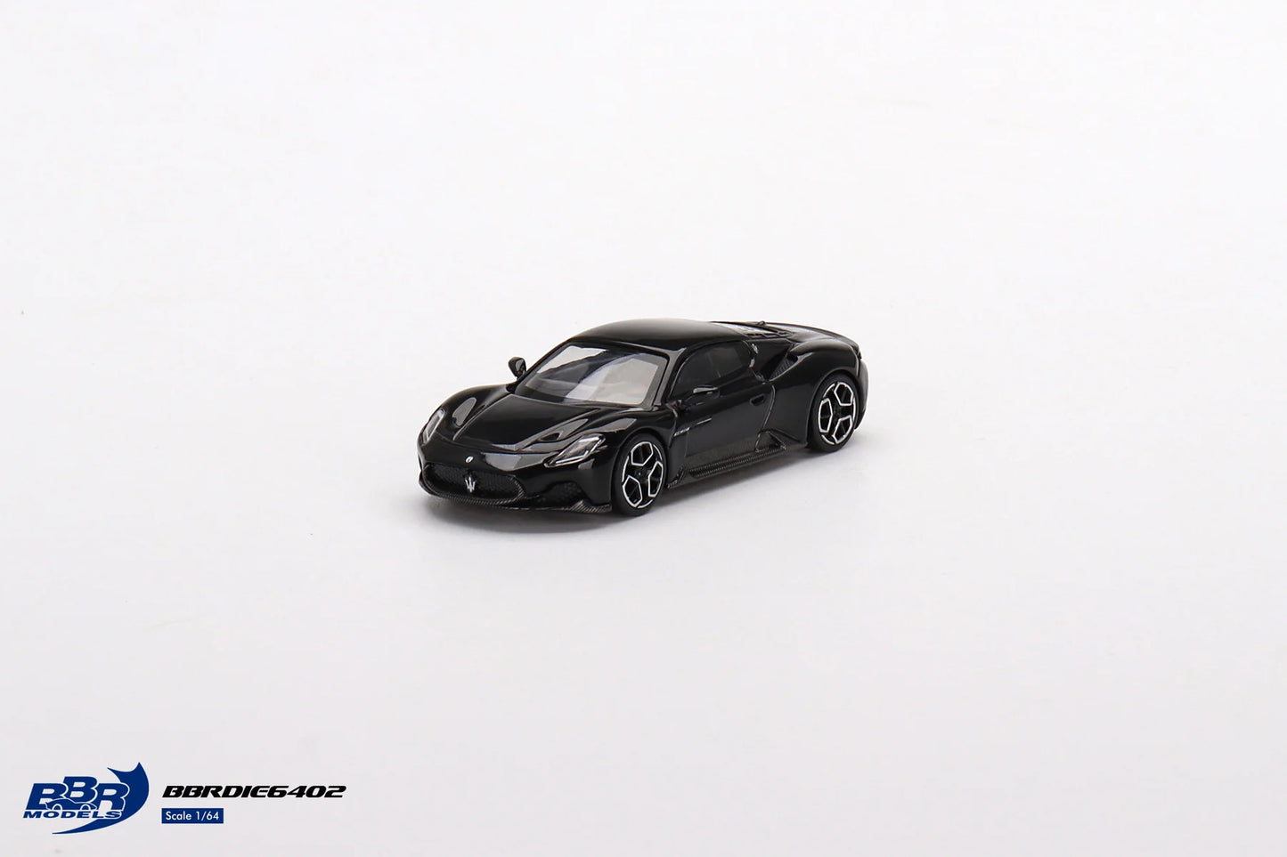 Maserati MC20 Nero Enigma - BBR Models - Scala 1/64 - BBRDIE6402