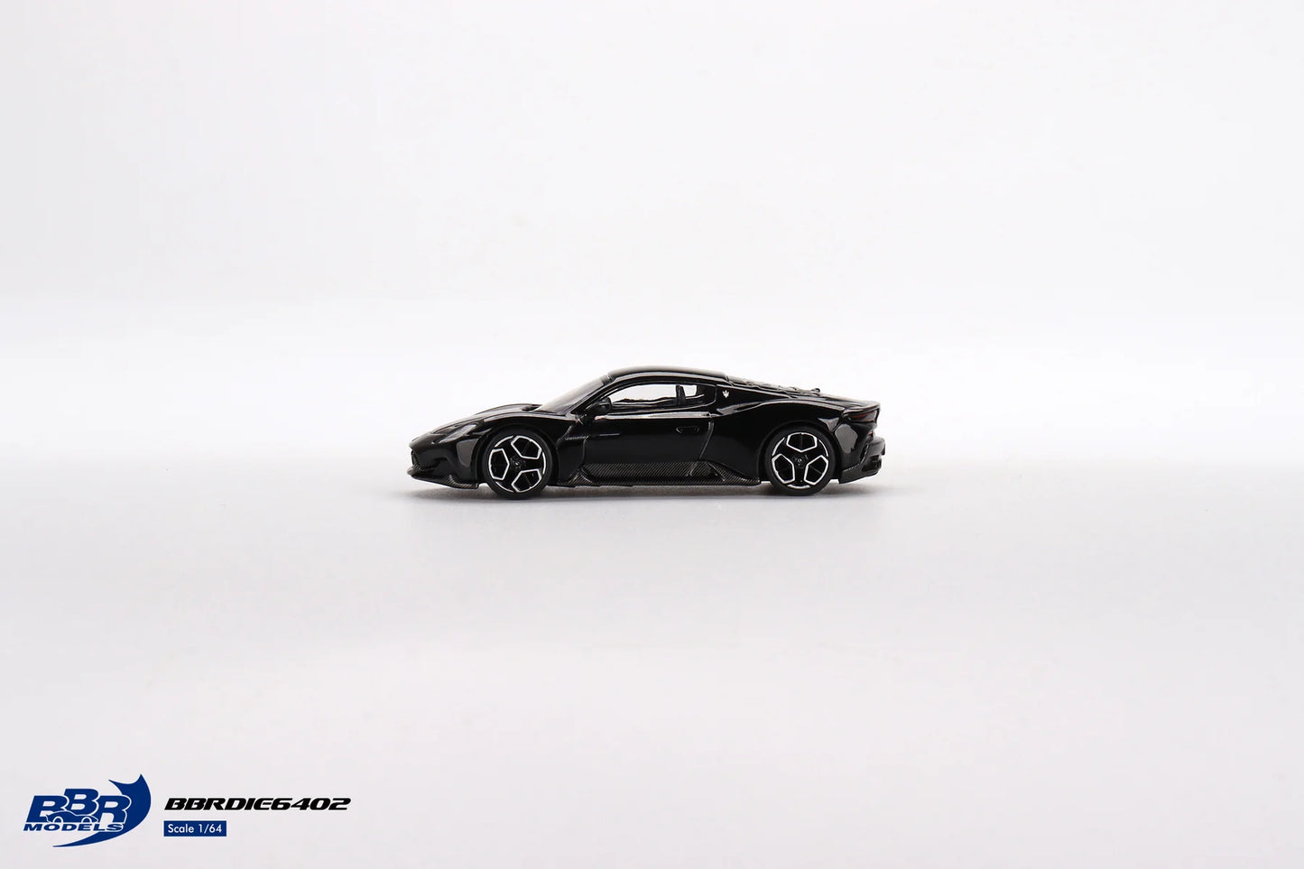 Maserati MC20 Nero Enigma - BBR Models - Scala 1/64 - BBRDIE6402