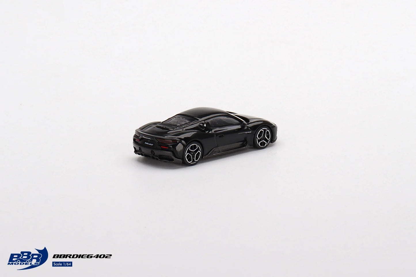 Maserati MC20 Nero Enigma - BBR Models - Scala 1/64 - BBRDIE6402