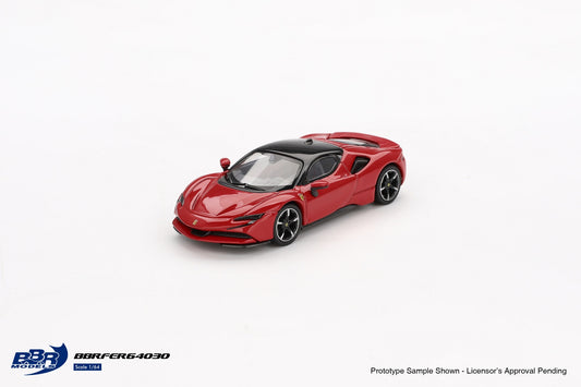 Ferrari SF90 Rosso Corsa 2024 - BBR Models - Scala 1/64 BBRDIE64030
