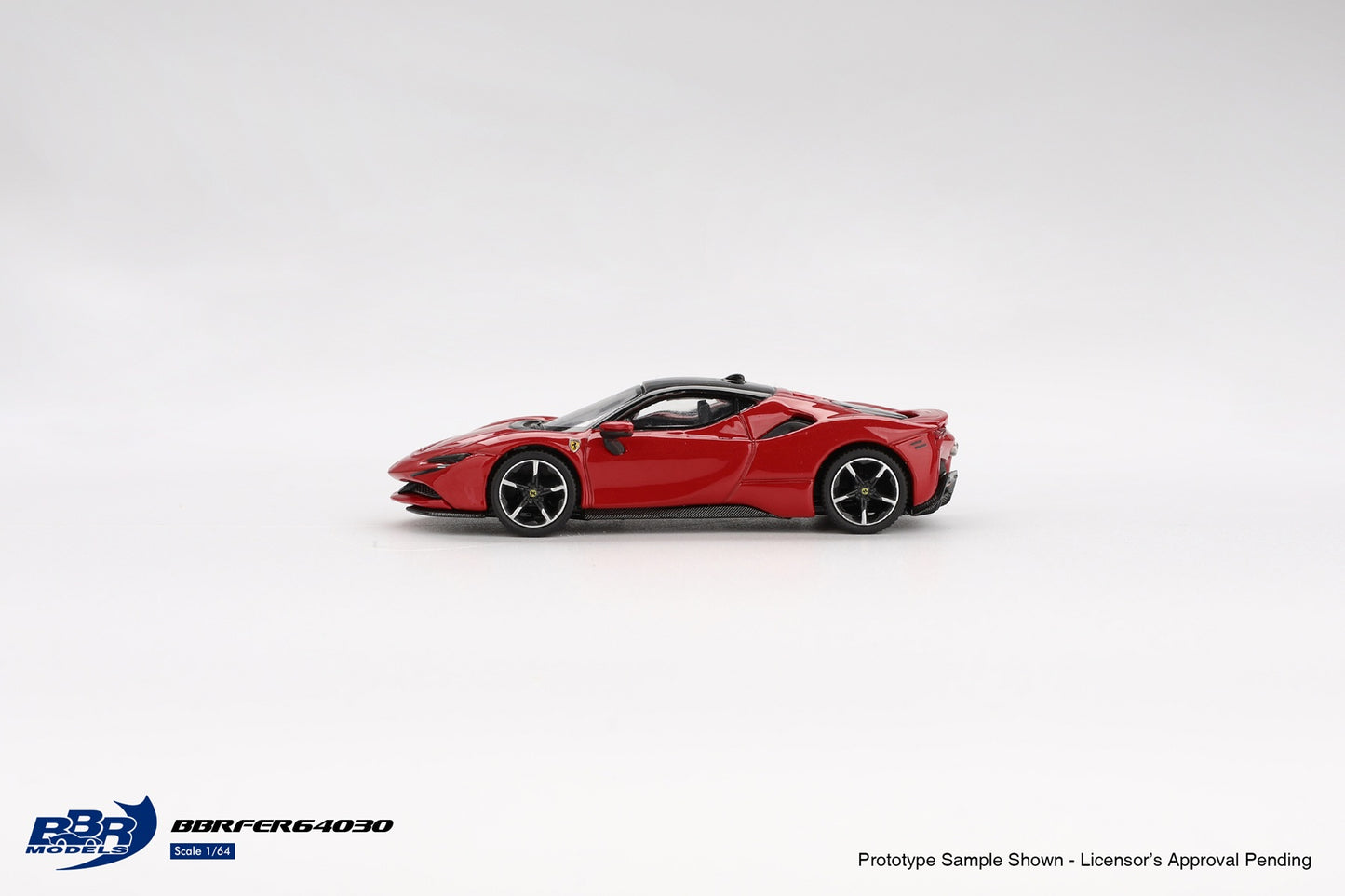 Ferrari SF90 Rosso Corsa 2024 - BBR Models - Scala 1/64 BBRDIE64030