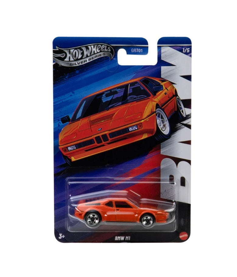 Set Bmw 5pz - Silver Series - Hot Wheels - Scala 1/64