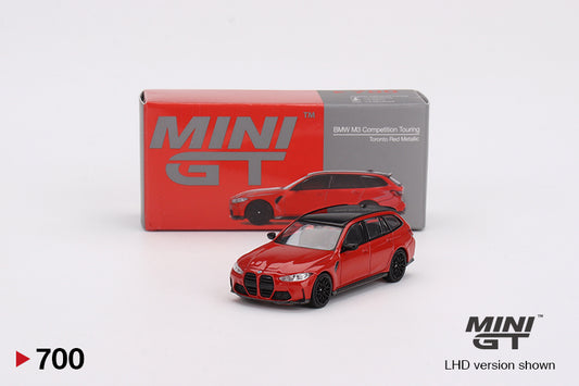 BMW M3 Competition Touring Toronto Red Metallic - Mini GT - Scala 1/64 MGT00700