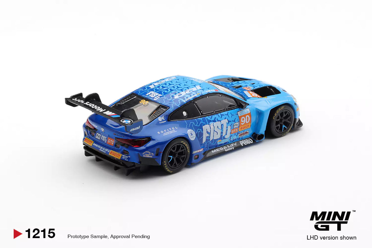 BMW M4 GT3 EVO #90 FIST Team AAI 2025 China GT - Mini GT - Scala 1/64 MGT01215-CH China Packaging