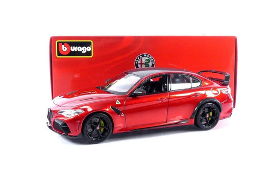 Alfa Romeo Giulia GTAm 2020 Red - BBurago - Scala 1/18