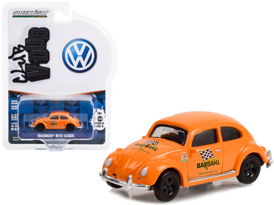 Volkswagen Beetle Classic Bardahl Orange - Club V-Dub - Greenlight - Scala 1/64