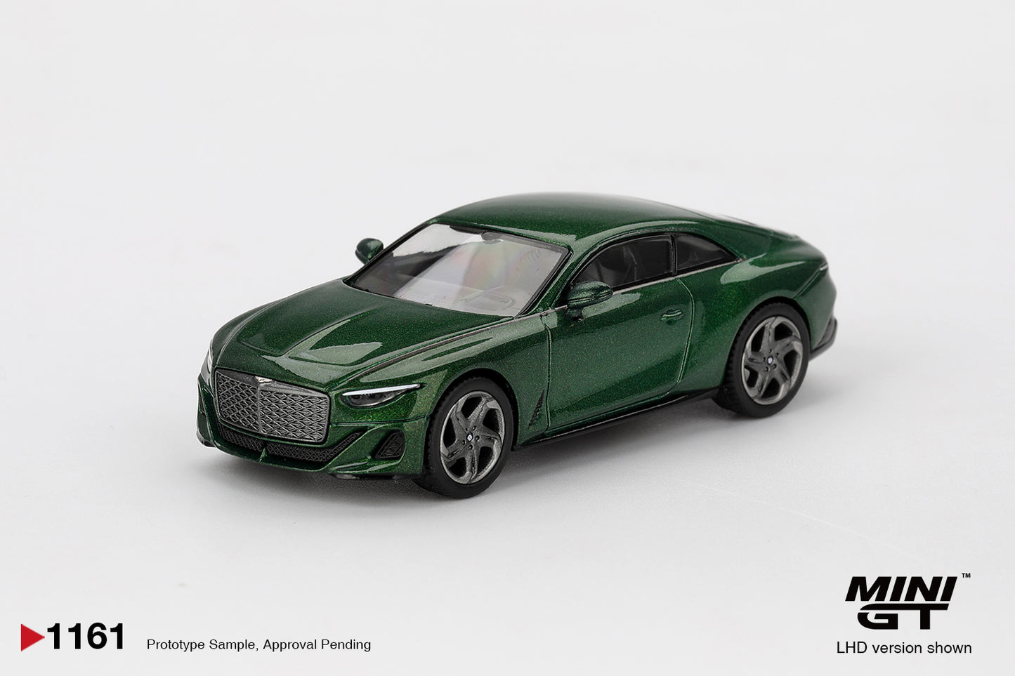 Bentley Batur Scarab Green 2023 - Mini GT - Scala 1-64 MGT01161-L