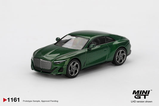 Bentley Batur Scarab Green 2023 - Mini GT - Scala 1-64 MGT01161-L
