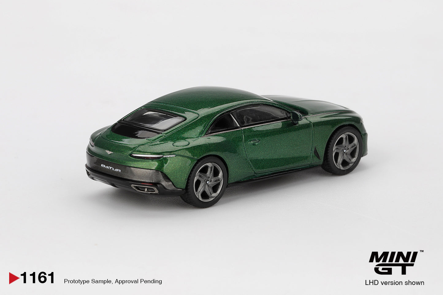 Bentley Batur Scarab Green 2023 - Mini GT - Scala 1-64 MGT01161-L