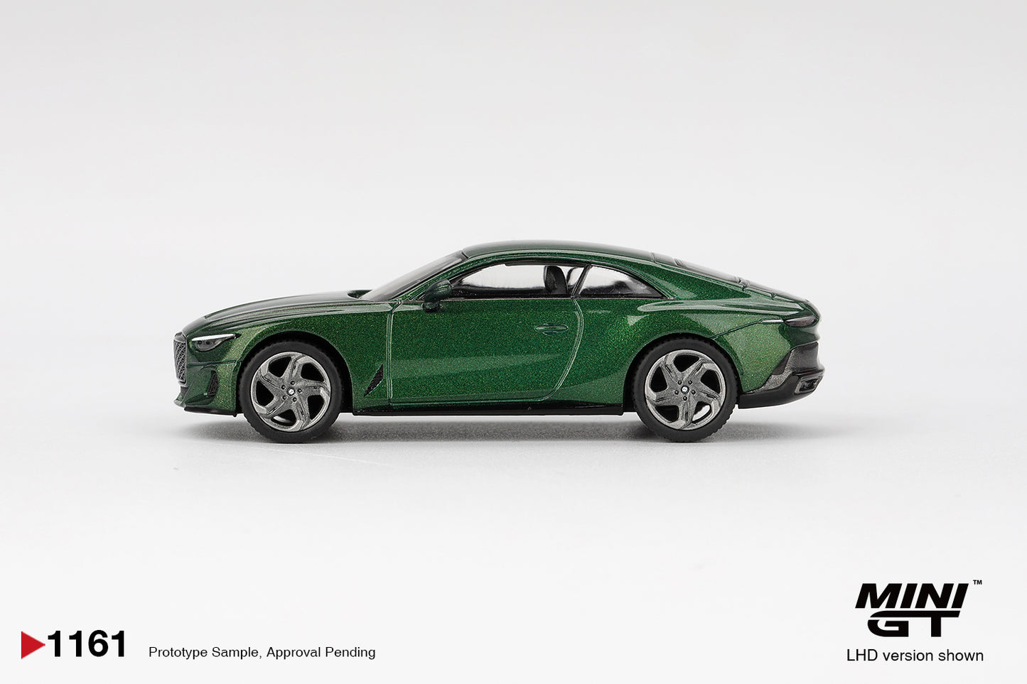 Bentley Batur Scarab Green 2023 - Mini GT - Scala 1-64 MGT01161-L