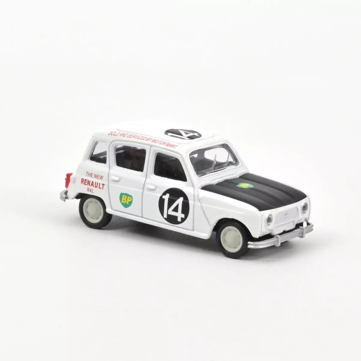 Renault 4 1962 East African Safari 14 - Norev - Scala 1/64 Circa