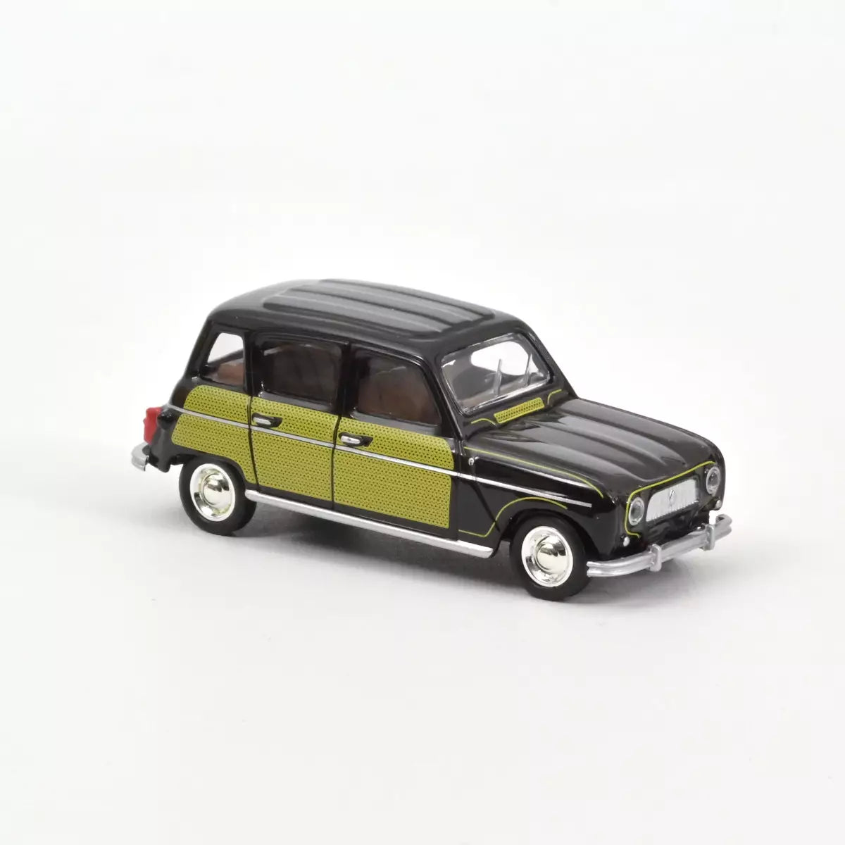 Renault 4 Parisienne 1963 Black and Yellow - Norev - Scala 1/64 Circa