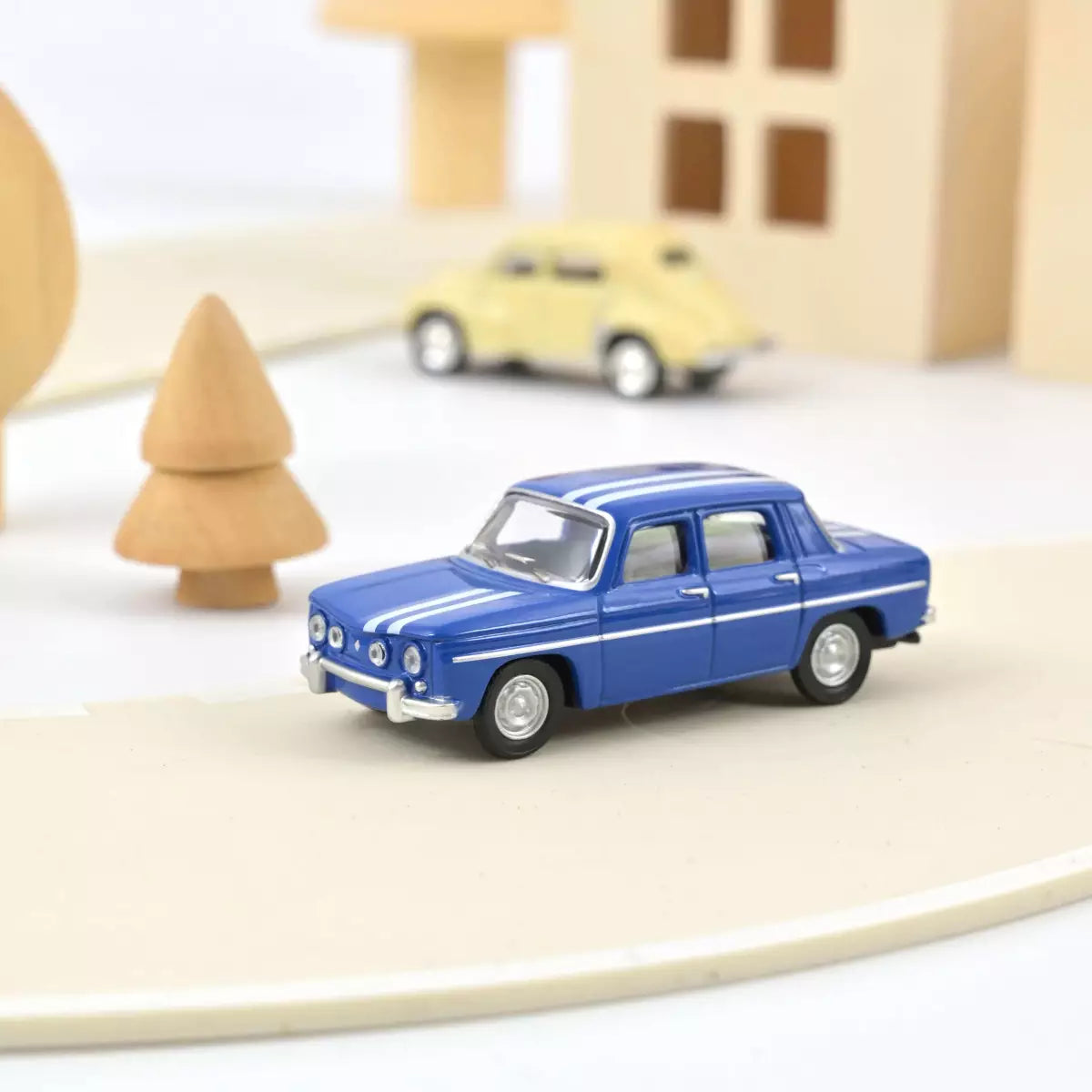 Renault 8 Gordini 1965 Blue - Norev - Scala 1/64 Circa