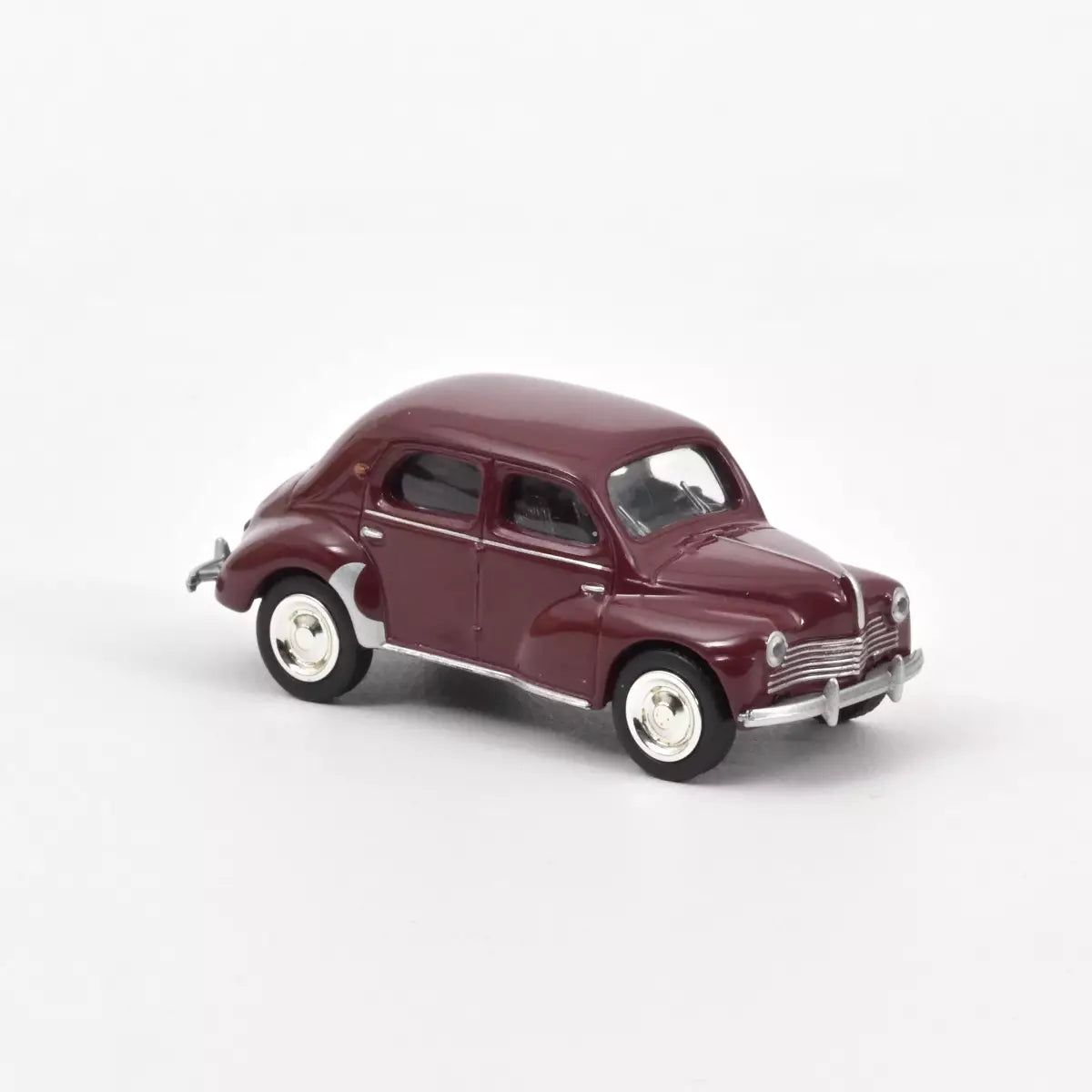 Renault 4CV 1950 Maroon - Norev - Scala 1/64 Circa