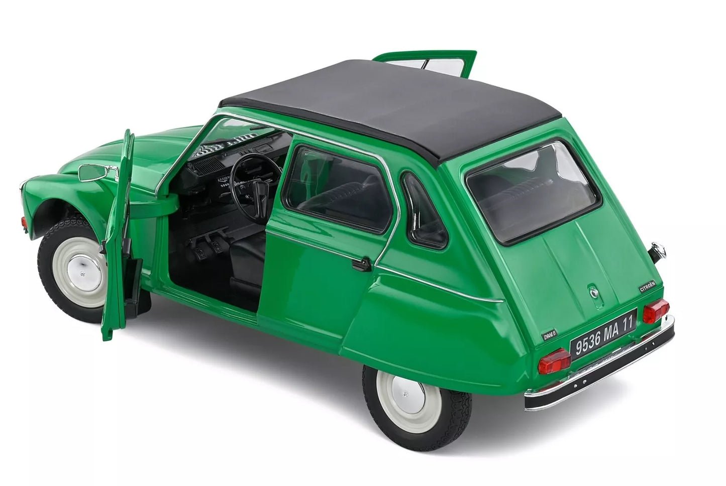 Citroen Dyane 6 Vert Bamboo 1976 - Solido - Scala 1/18