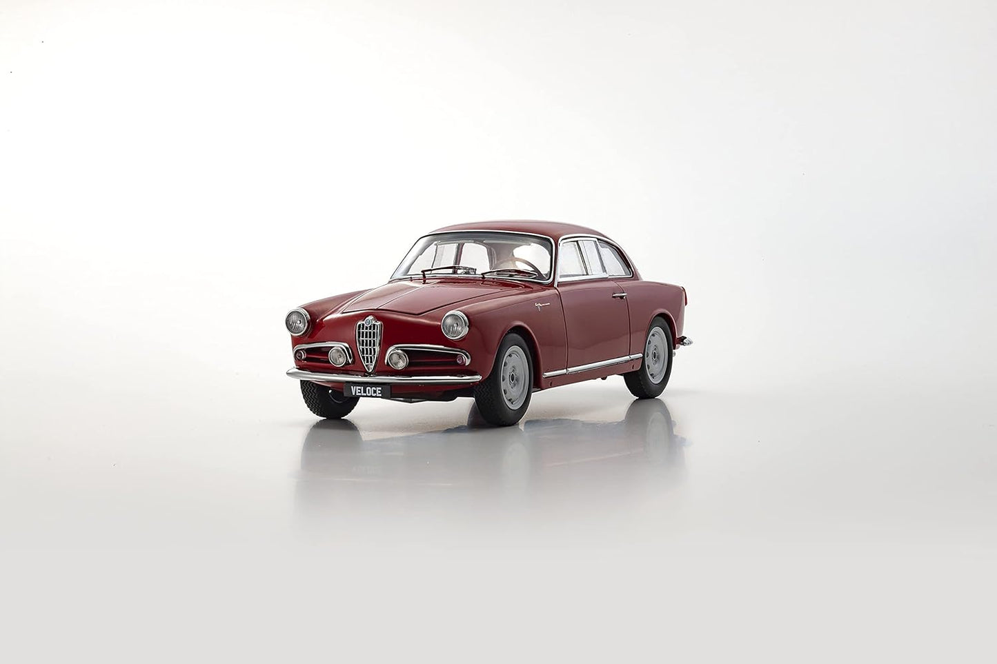 Alfa Romeo Giulietta Sprint Veloce 1956 Rojo - Kyosho - Escala 1/18