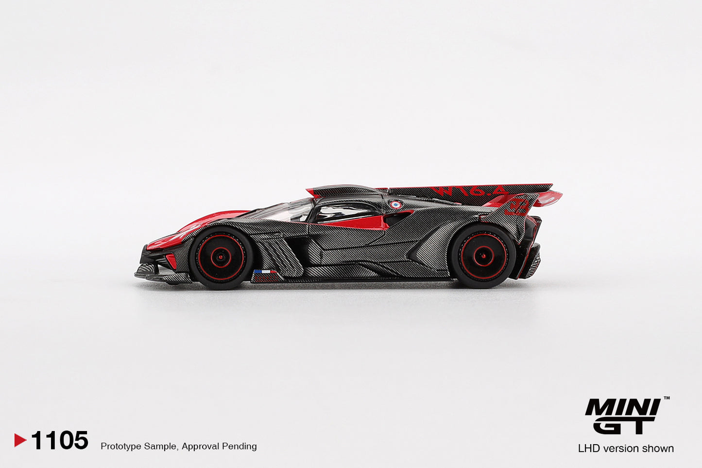 Bugatti Bolide Red Ultimate 2026 - Mini GT - Scala 1-64 MGT01105-L