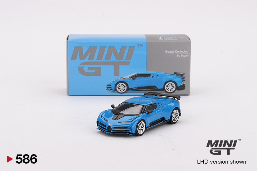 Bugatti Chiron Super Sport 300+ Negro Mate - Mini GT - Escala 1/64