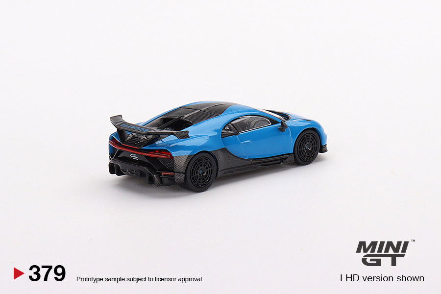 Bugatti Chiron Pur Sport Blue - Mini GT - Scala 1/64 MGT00379