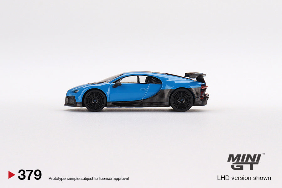 Bugatti Chiron Pur Sport Blue - Mini GT - Scala 1/64 MGT00379