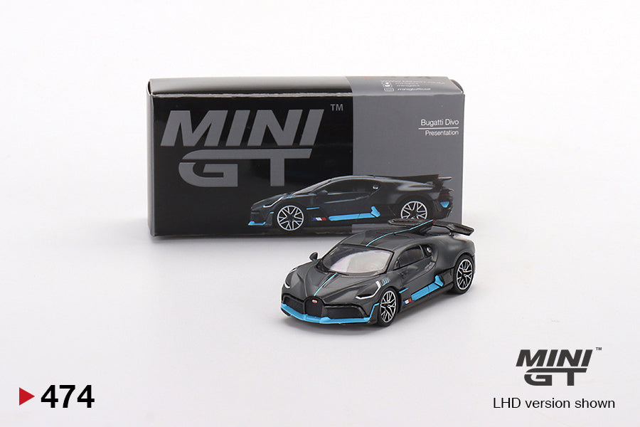 Bugatti Divo Presentation - Mini GT - Scala 1/64 MGT00474-L