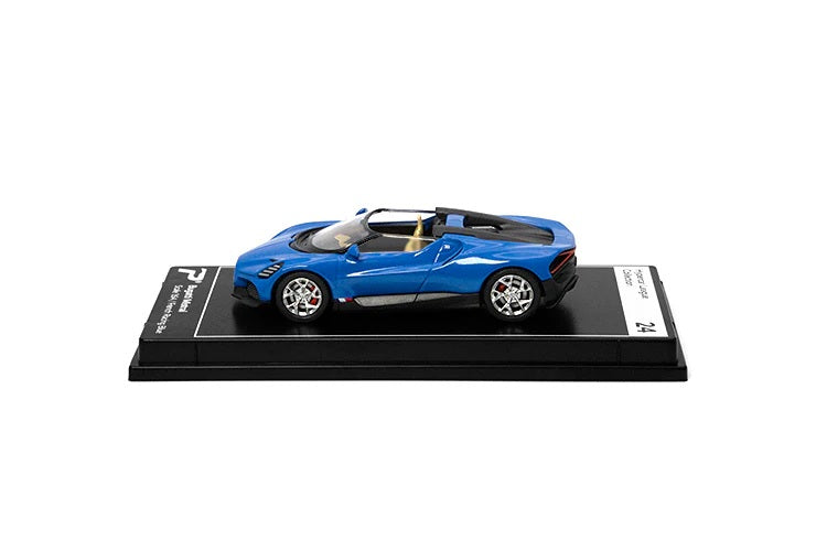 Bugatti Mistral French Racing Blue - PosterCars - Scala 1/64 H24