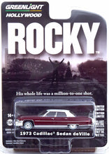 Carica l&#39;immagine nel visualizzatore di Gallery, Cadillac Sedan deVille 1973 Film Rocky - Greenlight - Scala 1/64
