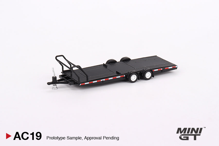 Car Hauler Trailer Black - Mini GT - Scala 1/64 MGTAC19