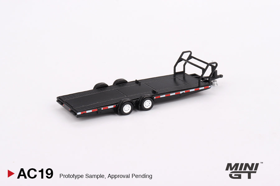 Car Hauler Trailer Black - Mini GT - Scala 1/64 MGTAC19