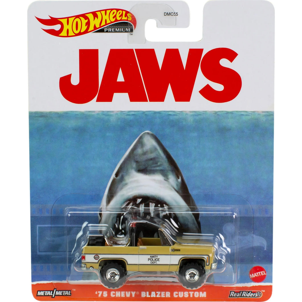 Chevrolet Blazer 1975 Jaws Movie - Hot Wheels - Escala 1/64 Aprox