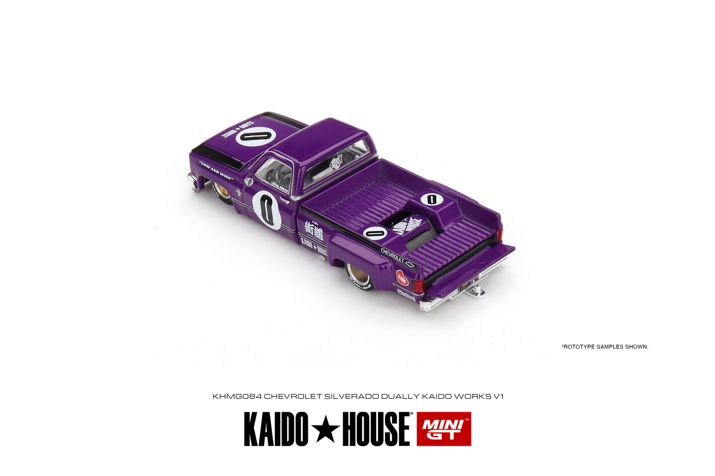 Chevrolet Silverado Dually KAIDO V1 - KAIDO HOUSE Mini GT - Scala 1/64 KHMG084