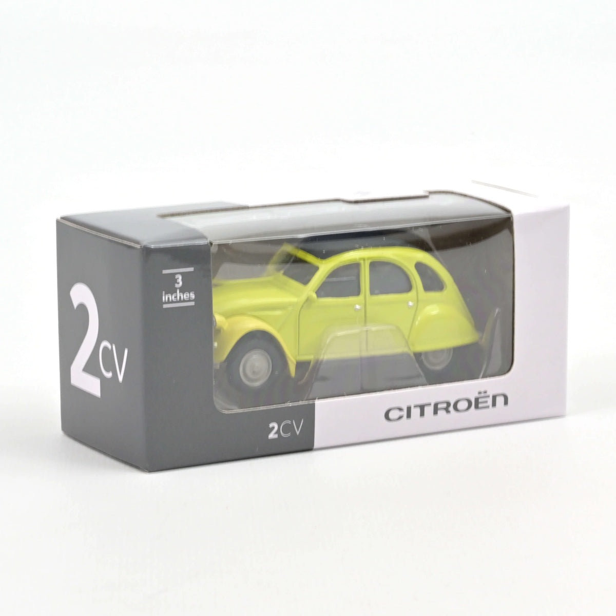 Citroen 2CV 1978 Cedrat Yellow - Norev - Scala 1/64 Circa