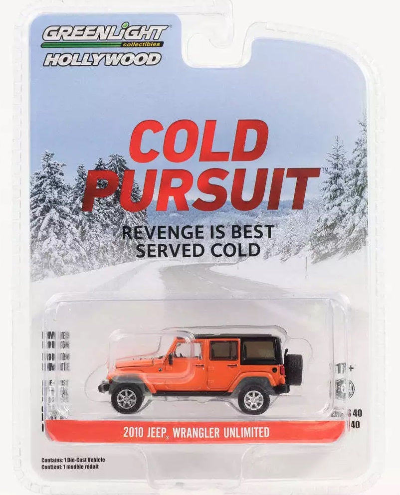 Jeep Wrangler Unlimited 2010 Cold Pursuit Movie - Greenlight - Scala 1/64