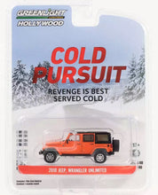 Cargar imagen en el visor de la galería, Jeep Wrangler Unlimited 2010 Película Cold Pursuit - Greenlight - Escala 1/64
